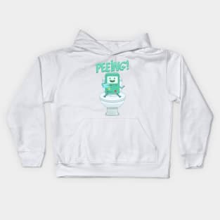 Time to pee // BMO Kids Hoodie